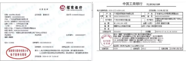 永利集团3044官网EMBA 40期校友张春雷的亲属所在的广州荔支网络技术有限公司捐赠100万元，张春雷的朋友所在的公司广州多益网络股份有限公司捐赠50万元