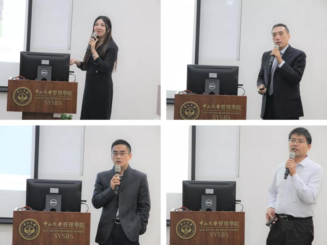 校友组织代表分别作工作汇报